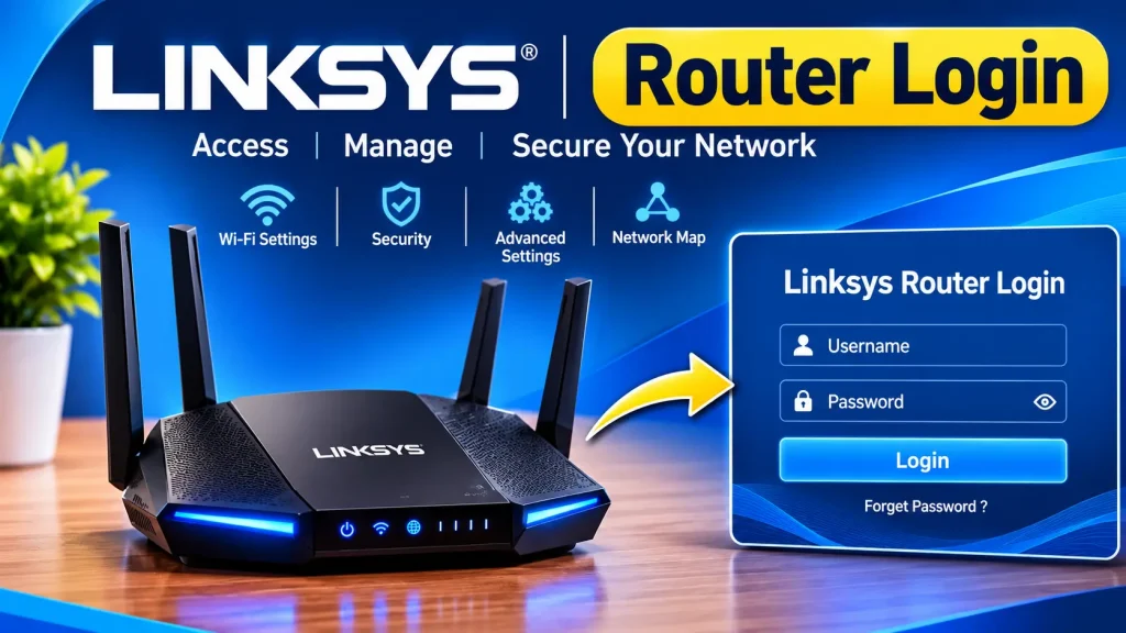 Linksys Router Login – Access and manage router settings through the Linksys admin login page.